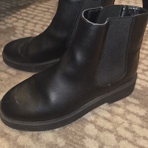 Mix No. 6 Black Ankle Boots